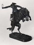 Frederic Remington The Bronco Buster oil